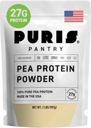 PURIS Pea Protein Powder – Plant-...