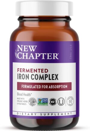 New Chapter Iron Supplement, Whole-...