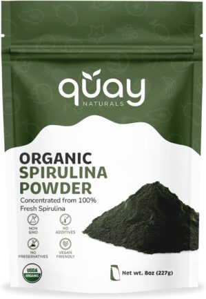 Organic Spirulina Powder 8oz, Non-G...