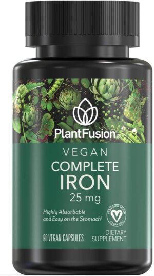 PlantFusion Vegan Iron Supplements ...