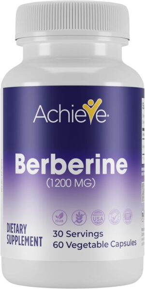 Achieve Berberine 1200 mg Capsules ...