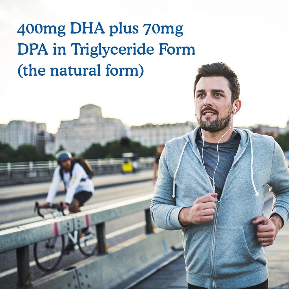 Garden of Life Omega 3 Vegan DHA Supplements Dr. Formulated Vegan DHA, 400mg DHA & 90mg DPA in Triglyceride Form from a Single Source, Omega 3 Supplement for Women's and Men's Health, 30 Softgels - Image 4