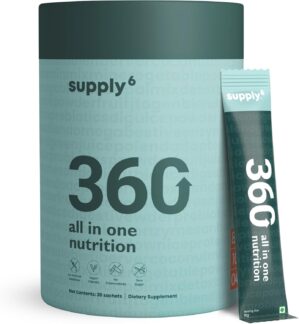 SUPPLY6 360 Greens Powder with 80+ ...