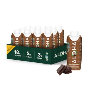 ALOHA Organic Protein Drink, Chocol...