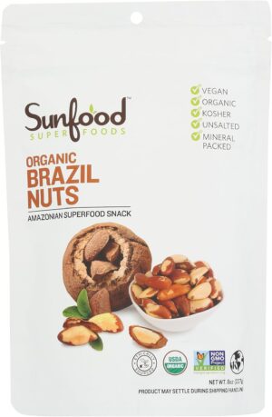 Sunfood Superfoods Raw Organic Braz...