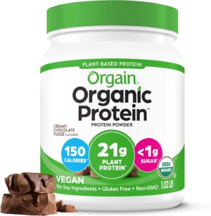 Orgain Organic Vegan Protein Powder...