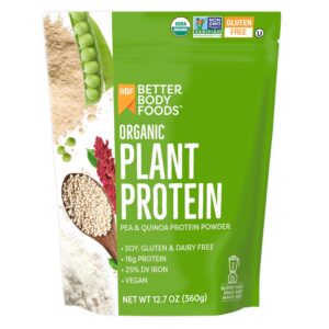BetterBody Foods Organic Plant Base...