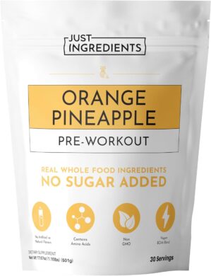 JUST INGREDIENTS Pre-Workout – Or...