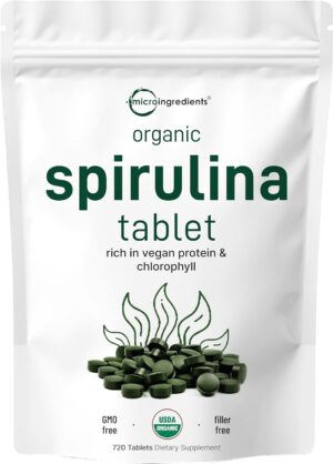 Micro Ingredients Organic Spirulina...