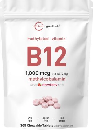 Micro Ingredients Vitamin B12 1,000...