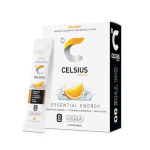 CELSIUS On The Go Orange, Sugar Fre...
