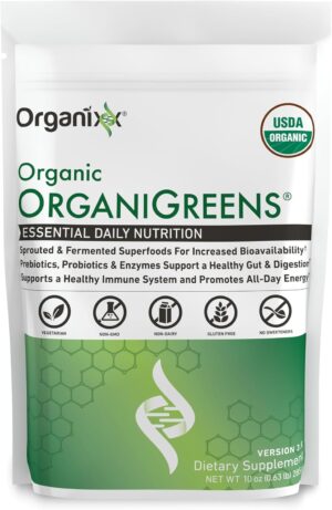 Organixx Greens Superfood Powder wi...