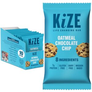 KiZE Energy Bars – Oatmeal Ch...