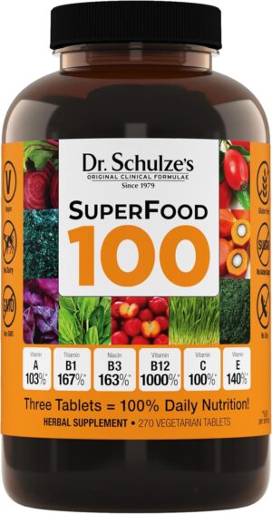 Dr. Schulze’s SuperFood 100 &...