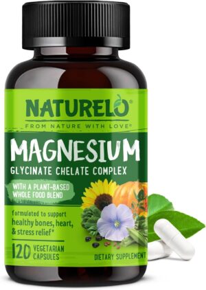 NATURELO Magnesium Glycinate Chelat...