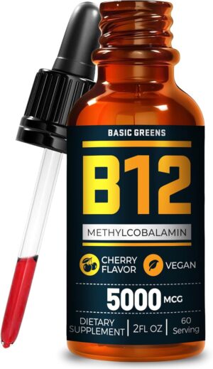 Vitamin B12 Sublingual Liquid Drops...