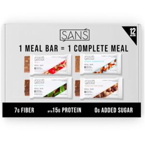 SANS Meal Replacement Protein Bar, ...