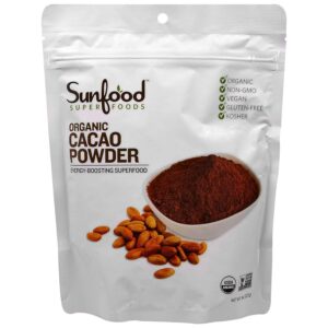 Sunfood Superfoods Cacao Powder Org...