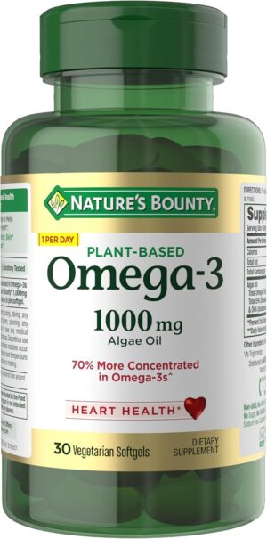 Nature’s Bounty Omega 3, Plan...