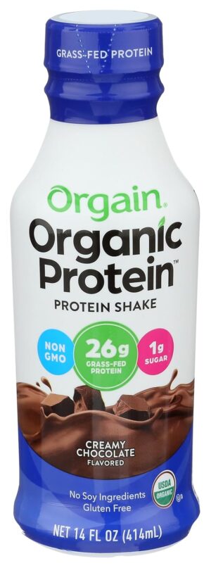 Orgain Organic Protein Shake, Cream...