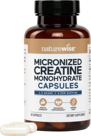NatureWise Micronized Creatine Mono...