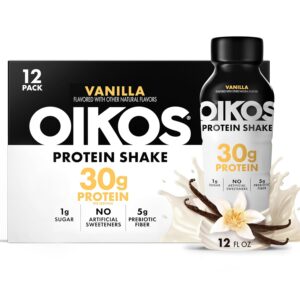 Oikos Protein Shake, Vanilla, 30g H...
