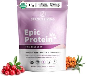 Sprout Living Epic Protein, Plant B...