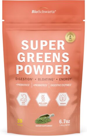 Super Greens Powder Superfood ̵...