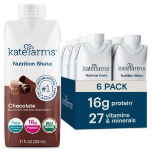 KATE FARMS Organic Nutrition Shake,...