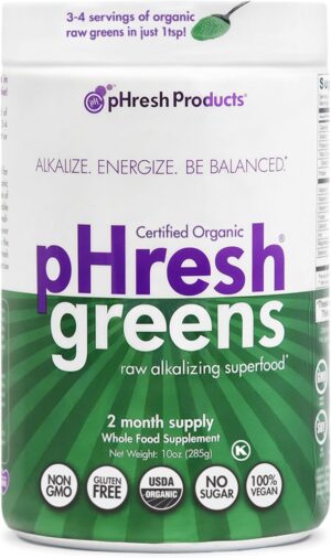 pHresh – Greens Raw Alkalizin...