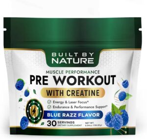 Built by Nature Pre Workout Powder ...