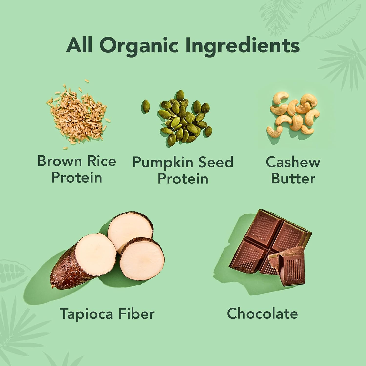 ALOHA Organic Plant-Based Protein Bars | Chocolate Fudge Brownie | Vegan, Gluten-Free, Paleo, Low-Carb, Non-GMO, Soy-Free, 12 Count - Image 5