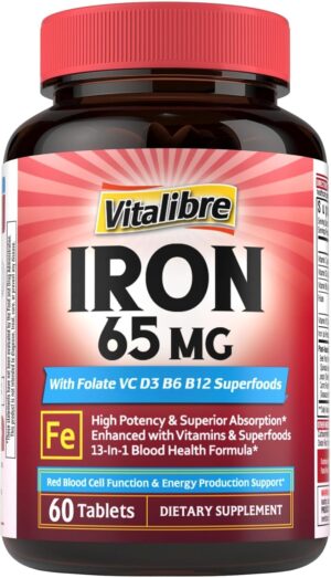 Iron Supplement for Women & Me...