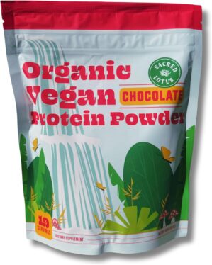 Sacred Lotus Vegan Protein Powder |...