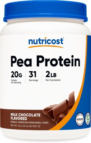 Nutricost Pea Protein Powder (2 LBS...