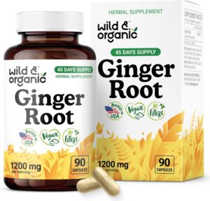 Wild & Organic Ginger Root Cap...