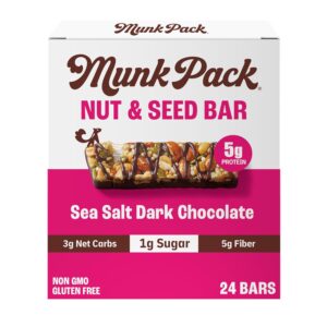 Munk Pack Nut & Seed Bars, Sea...