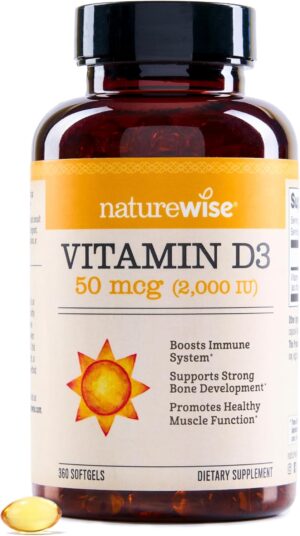 NatureWise Vitamin D3 2000iu (50 mc...