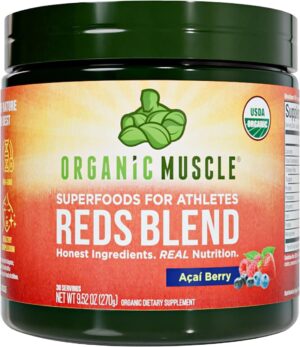 Organic Muscle Reds Powder | Caffei...