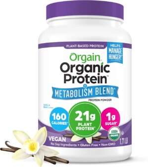 Orgain Organic Protein + Metabolism...