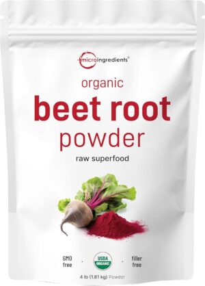 Organic Beet Root Powder, 4 Pounds ...