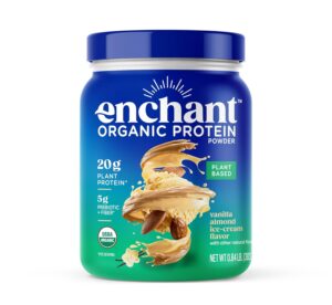Enchant Organic Protein Powder, Van...