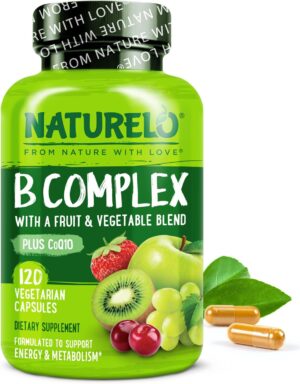 NATURELO Vitamin B Complex,120 Caps...