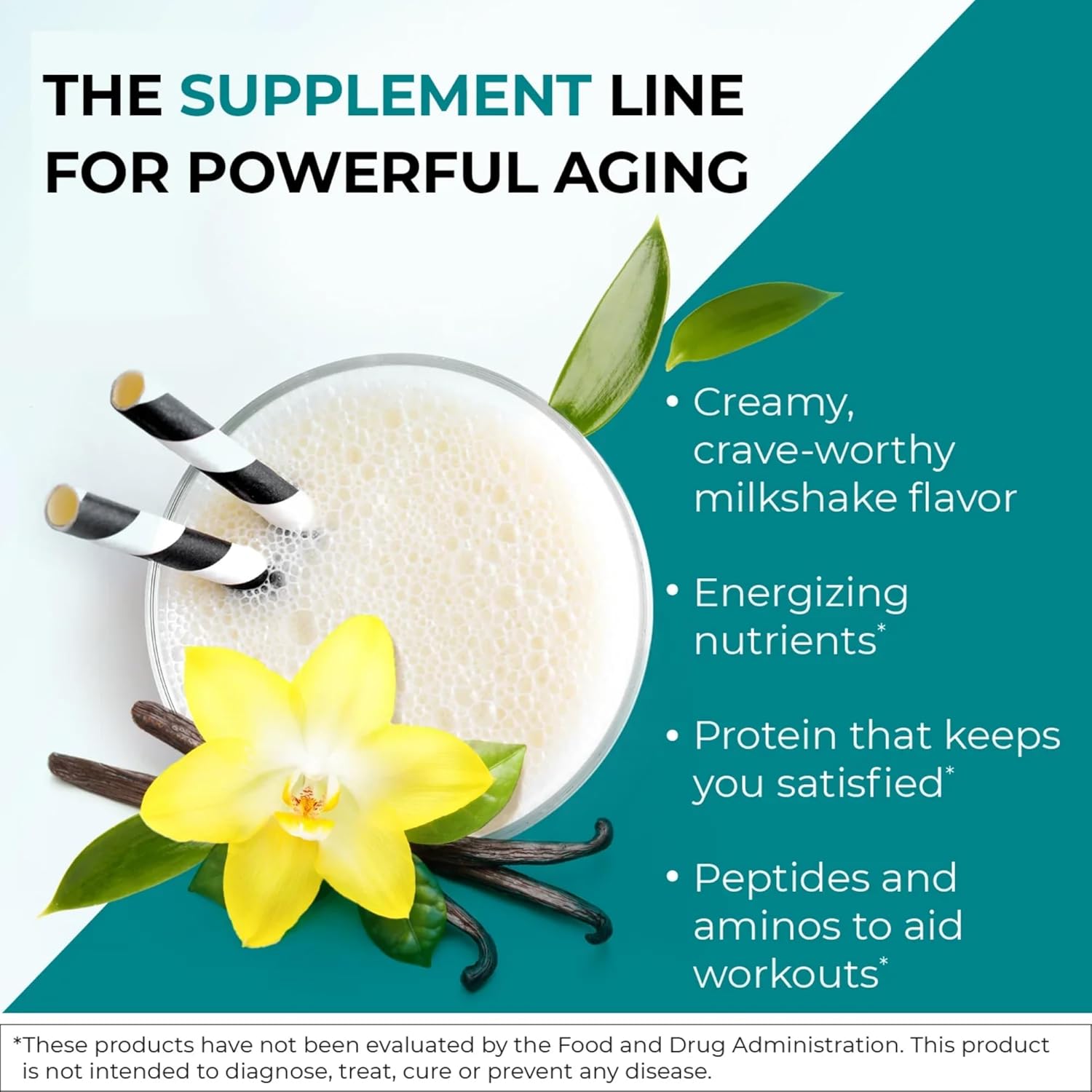 Reignite Wellness by JJ Virgin | Vanilla Paleo-Inspired All-in-One Shake | Gluten Free + Dairy Free Protein Powder | Contains 20G of Beef Protein with Vitamins, Minerals, Amino Acids | 30 Servings - Image 6