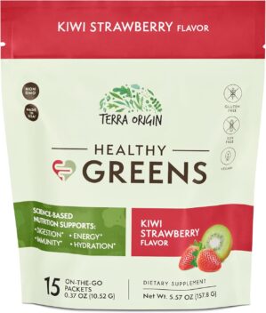 TERRA ORIGIN Greens Powder Packets ...
