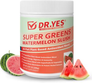 DR.YES Super Greens Watermelon Slus...
