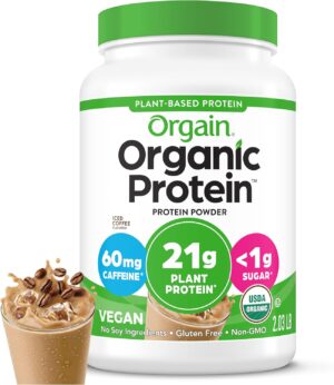 Orgain Organic Vegan Protein Powder...