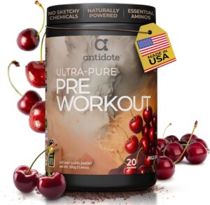 Antidote Clean Pre-Workout Powder &...