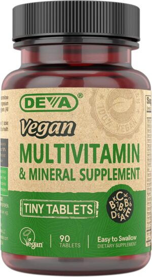 DEVA Vegan Multivitamin for Women &...