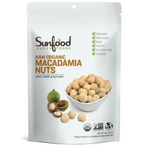 Sunfood Superfoods Organic Macadami...
